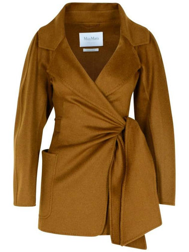 Max Mara 'Holly' Brown Camel Jacket - MAX MARA - BALAAN 1