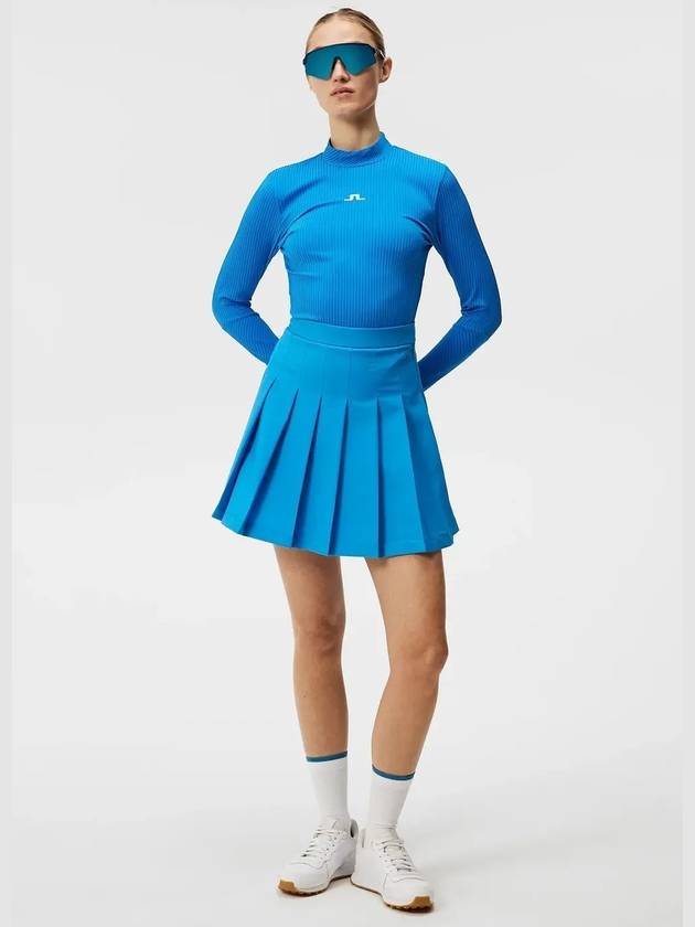 Women's Adina Golf Skirt Brilliant Blue - J.LINDEBERG - BALAAN 4