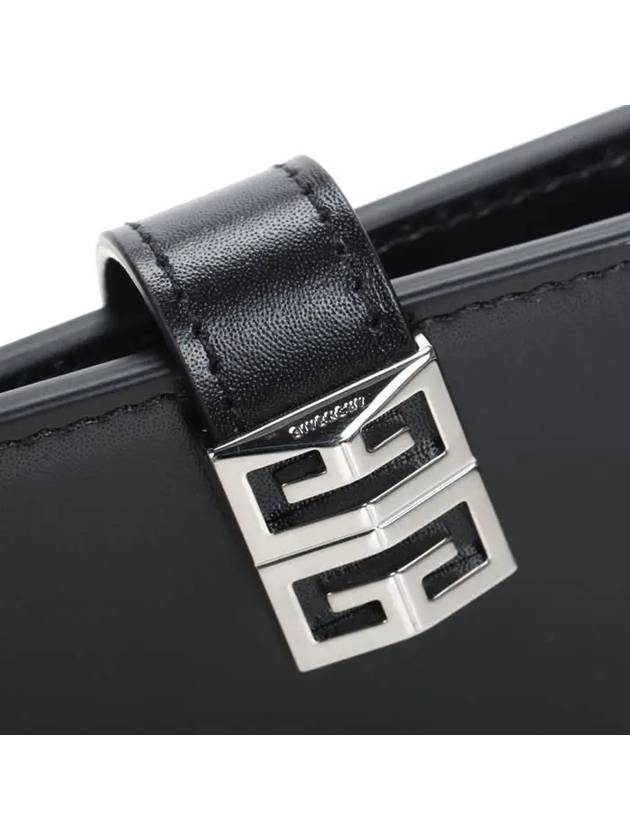 4G Metal Logo Small Half Wallet Black - GIVENCHY - BALAAN 10