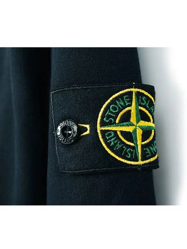 Wappen Patch Crewneck Sweatshirt Navy - STONE ISLAND - BALAAN 6