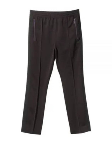 Narrow Track Pant Poly Smooth Dk Purple PU274 pants - NEEDLES - BALAAN 1