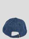 Tomas Embroidered Logo Ball Cap Blue - ISABEL MARANT - BALAAN 4