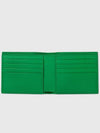 Bottega Veneta Embossed Signature Braided Beefold Wallet Green - BOTTEGA VENETA - BALAAN 3