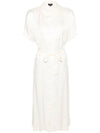 New Drew Midi Dress Cream White - A.P.C. - BALAAN 5