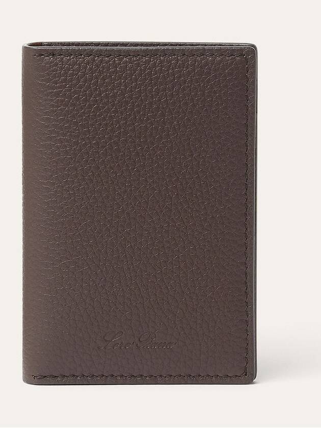 Extra Bi-Fold Card Wallet Dark Chocolate - LORO PIANA - BALAAN 2