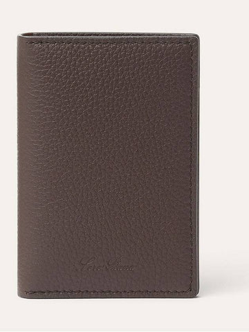 Extra Bi-Fold Card Wallet Dark Chocolate - LORO PIANA - BALAAN 1