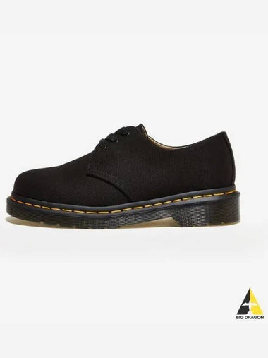 Dr Martens 1461 Canvas BLACK - DR. MARTENS - BALAAN 1