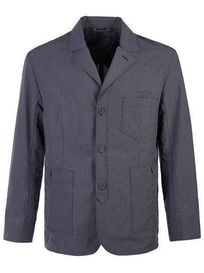 Workwear Technical Ripstop Jacket Anthracite Grey - DIOR - BALAAN 2