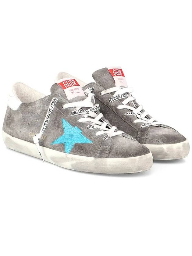 Superstar Classic Leather Low Top Sneakers Grey - GOLDEN GOOSE - BALAAN 2