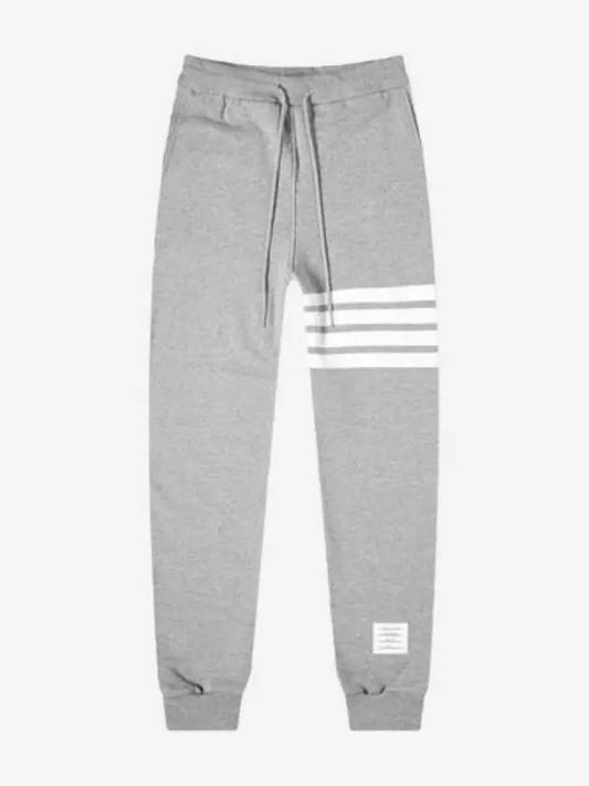 Men's Classic Loopback Engineered 4-Bar Sweatpants Light Grey - THOM BROWNE - BALAAN 2