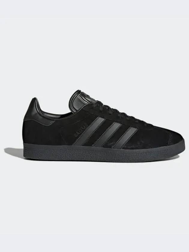 Original Gazelle Low Top Sneakers Triple Black - ADIDAS - BALAAN 2