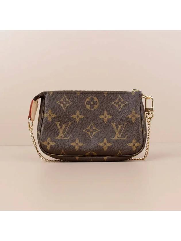 Monogram Mini Pochette Shoulder Bag Brown - LOUIS VUITTON - BALAAN 2