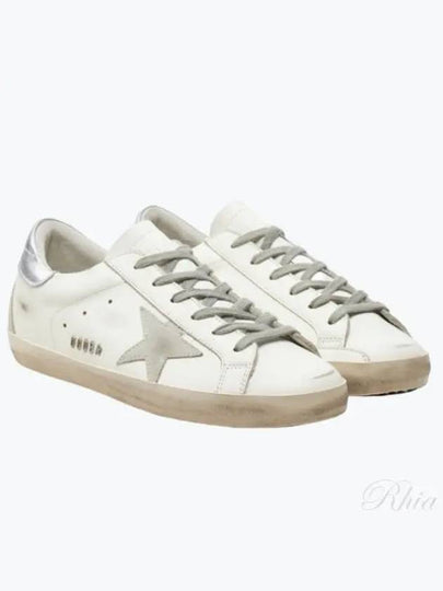 Superstar Silver Tab Low Top Sneakers White - GOLDEN GOOSE - BALAAN 2