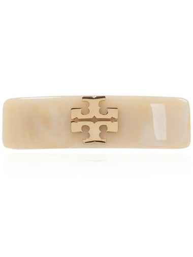 Kira Barrette Hair Pin Beige - TORY BURCH - BALAAN 1