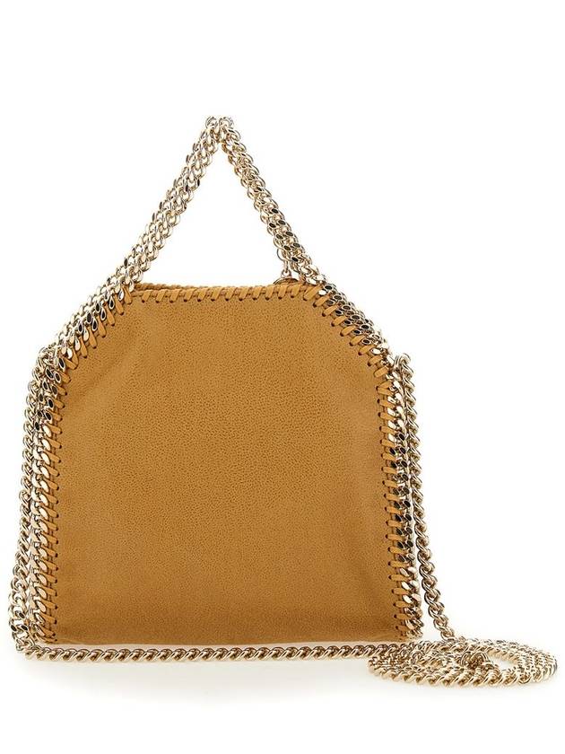 Stella McCartney Light Gold Chain Falabella Micro Tote Bags - STELLA MCCARTNEY - BALAAN 3