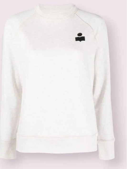 Women's Mila Logo Crew Neck Sweatshirt Ecru - ISABEL MARANT - BALAAN 2