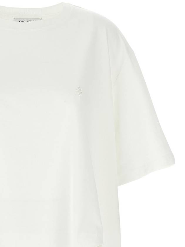 The Attico Slit T-Shirt - THE ATTICO - BALAAN 3