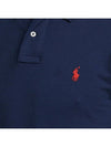 Men's Embroidery Red Pony Short Sleeve Polo Shirt Navy - POLO RALPH LAUREN - BALAAN 5