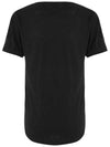 Zwell Logo Print Short Sleeve T-Shirt Black - ISABEL MARANT - BALAAN 4