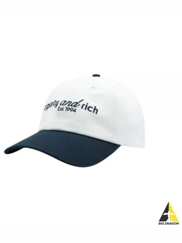 Tank Hat WhiteNavy ACAW2318WH - SPORTY & RICH - BALAAN 1