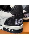 Velcro Sneakers LV Trainer Black - LOUIS VUITTON - BALAAN 9