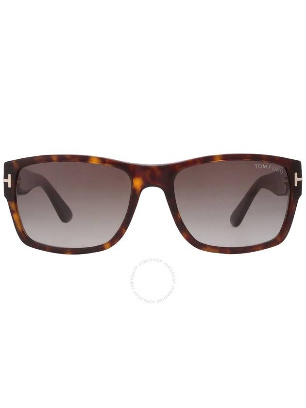 Tom Ford Mason Smoke Gradient Rectangular Men's Sunglasses FT0445 52B 56 - TOM FORD - BALAAN 1