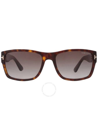 Tom Ford Mason Smoke Gradient Rectangular Men's Sunglasses FT0445 52B 56 - TOM FORD - BALAAN 1