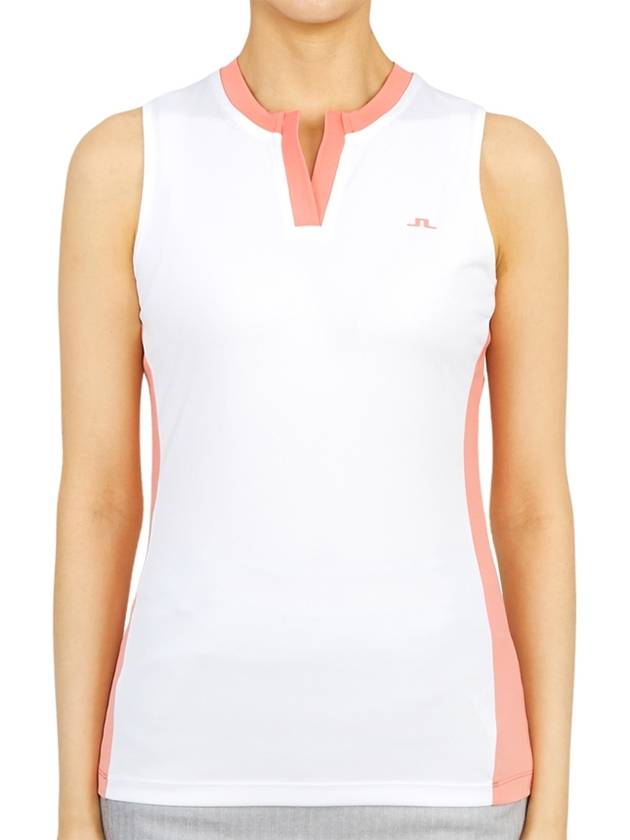 Women's Meya Sleeveless Strawberry Ice - J.LINDEBERG - BALAAN 2