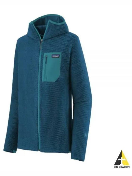 Men's R1 Air Full Zip-Up Jacket Lagom Blue - PATAGONIA - BALAAN 2