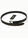 Antique Buckle Stud Leather Belt Black - DOLCE&GABBANA - BALAAN 5