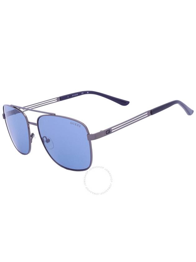 Guess Factory Blue Navigator Men's Sunglasses GF0206 08V 58 - GUESS - BALAAN 3