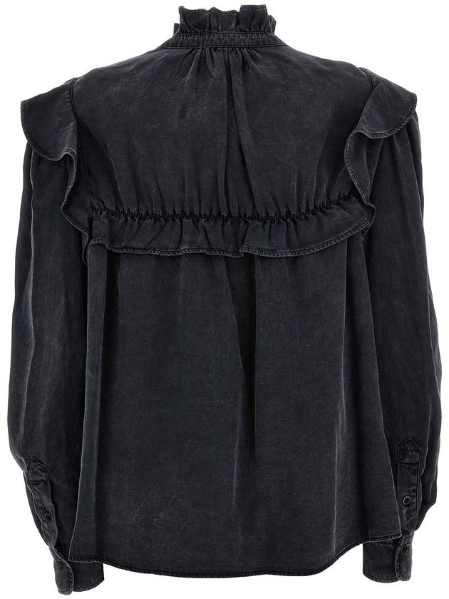 Idety Blouse Black - ISABEL MARANT - BALAAN 4