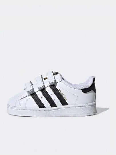 Kids Superstar Velcro Sneakers White - ADIDAS - BALAAN 2