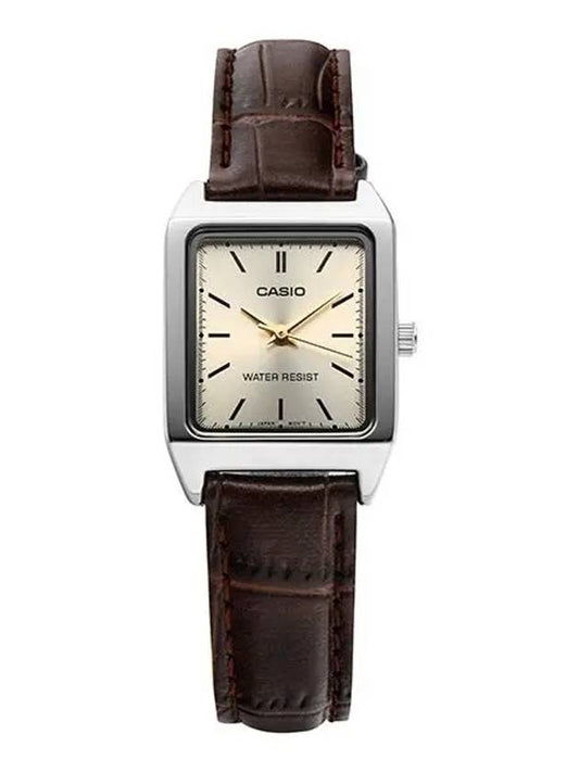 LTP V007L 9EUDF Women s Leather Watch - CASIO - BALAAN 1