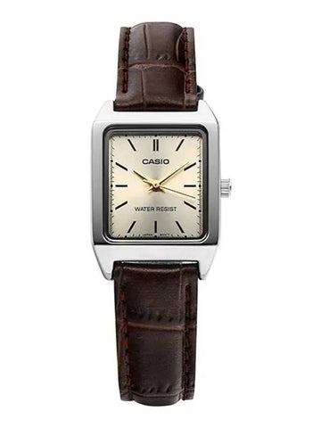 Watch LTP V007L 9EUDF Analog Women s Leather - CASIO - BALAAN 1