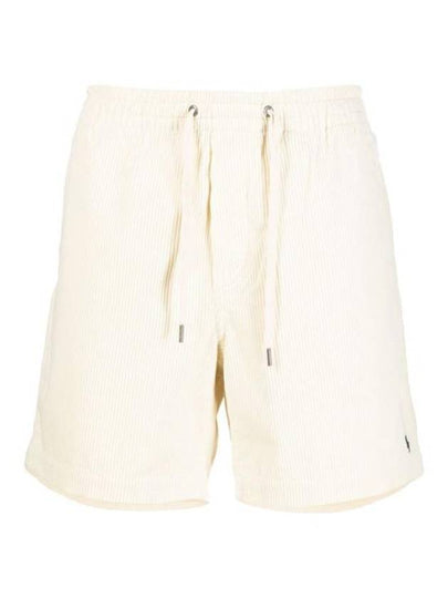 Cordyroy Prepster Shorts Cream - POLO RALPH LAUREN - BALAAN 2