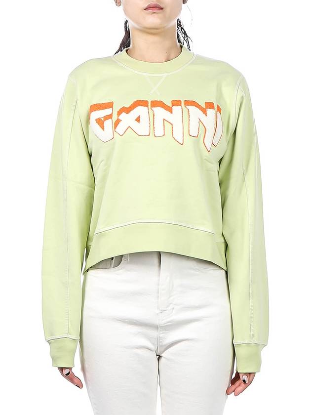 Women s Sweatshirt T3458 LILY GERRN - GANNI - BALAAN 1