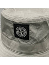 Logo Patch Nylon Metal Bucket Hat Green - STONE ISLAND - BALAAN 5