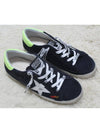 Size 190 205 Kids Dark Navy Neon Yellow Superstar Low - GOLDEN GOOSE - BALAAN 10