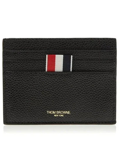 Note Compartment Card Wallet Black - THOM BROWNE - BALAAN 2