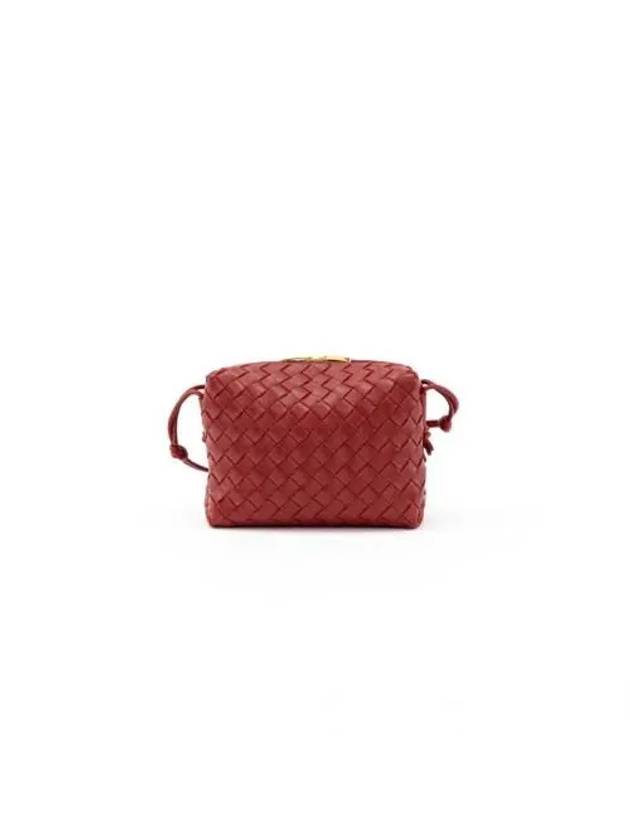 Loop Intrecciato Weaving Small Cross Bag Apple Candy - BOTTEGA VENETA - BALAAN 2