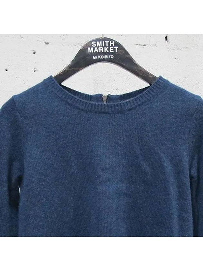 100 cashmere navy color women s zipper knit - THEORY - BALAAN 2