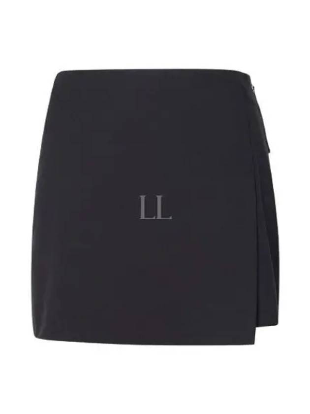 High waist layered effect shorts black - MONCLER - BALAAN 2