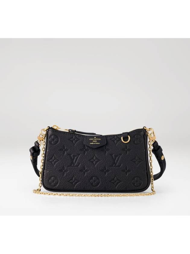 24 Years Women s Pouch on Strap Mini Leather Cross Bag Black lux24711 - LOUIS VUITTON - BALAAN 1