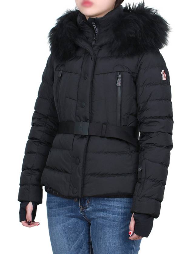 Grenoble Beverley Hooded Ski Short Padded Black - MONCLER - BALAAN 5