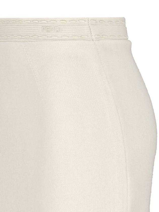 Fendi Skirts Beige - FENDI - BALAAN 3