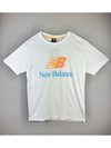 Logo short sleeve t shirt white - NEW BALANCE - BALAAN 2