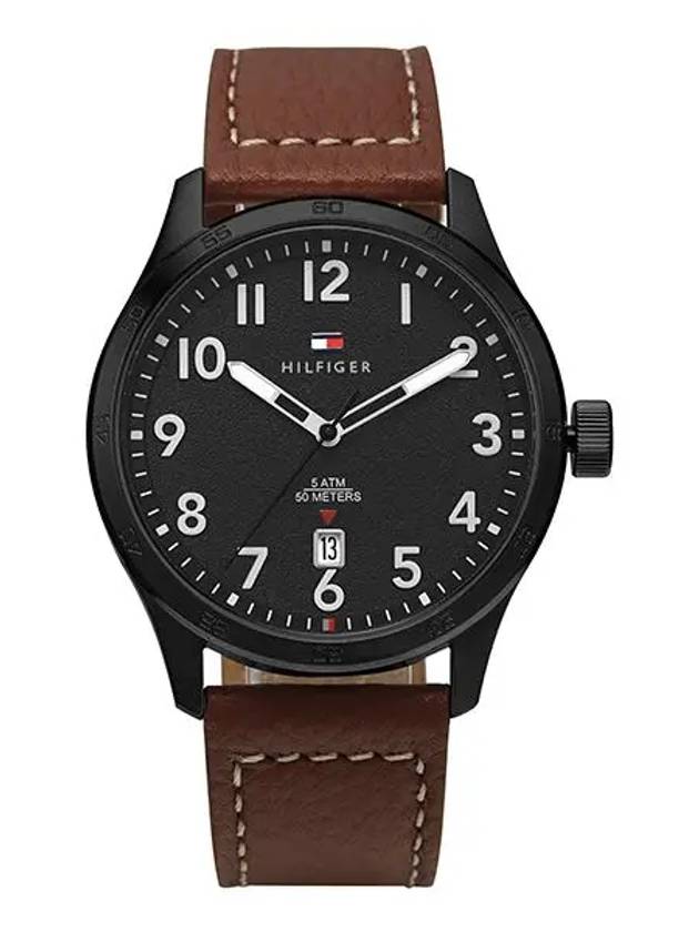 1710560 Forest Men’s Leather Watch - TOMMY HILFIGER - BALAAN 1