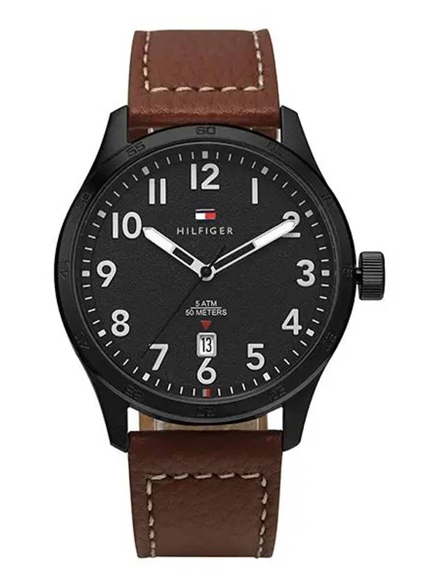 Men's Forest Leather Watch Brown - TOMMY HILFIGER - BALAAN 2