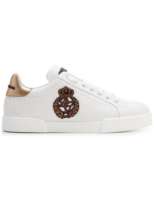 Portofino low-top sneakers white - DOLCE&GABBANA - BALAAN 1